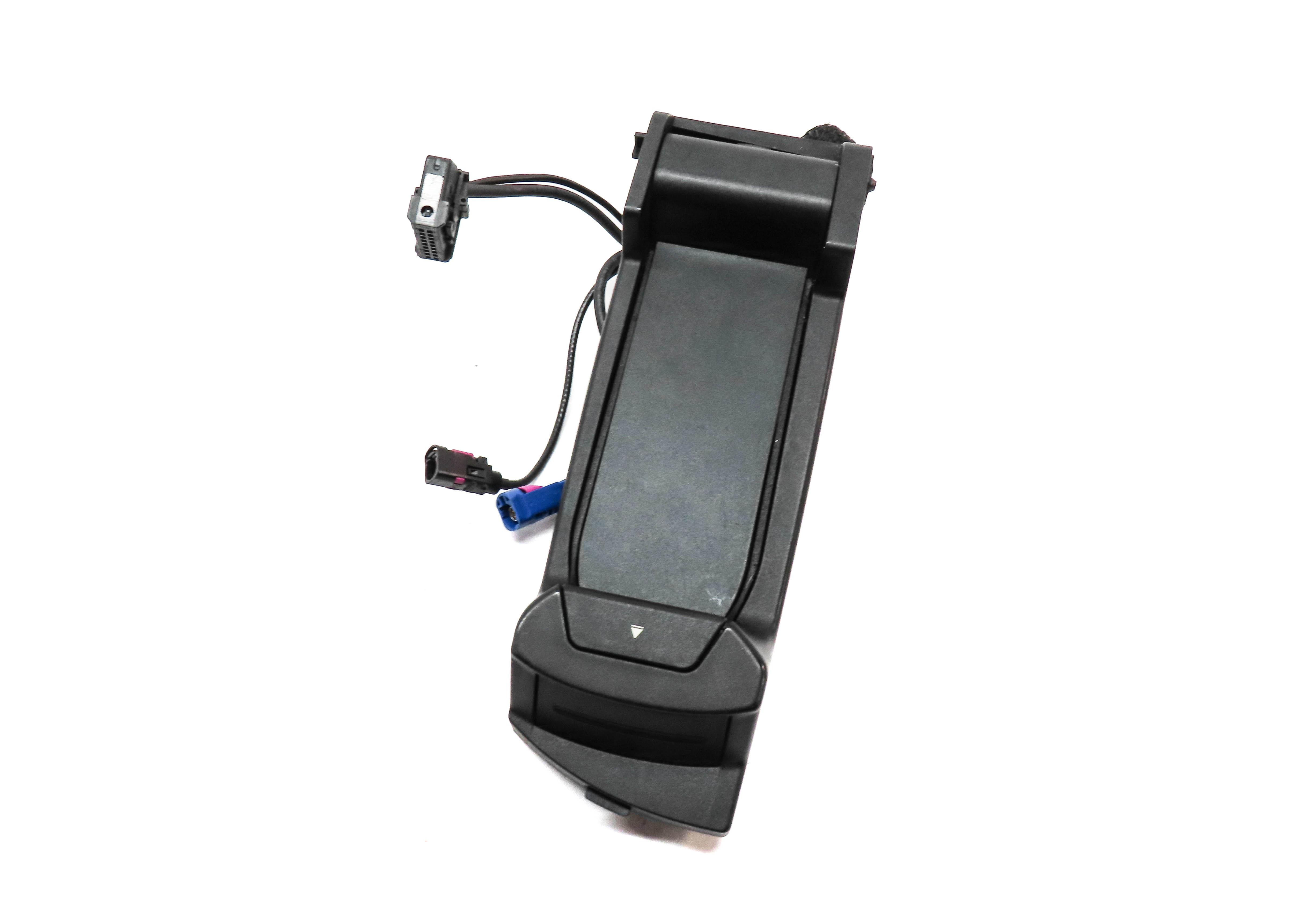 2013 BMW 750LI (F01) CENTER CONSOLE CELL PHONE CHARGER DOCKING STATION CRADLE — exact item pictured